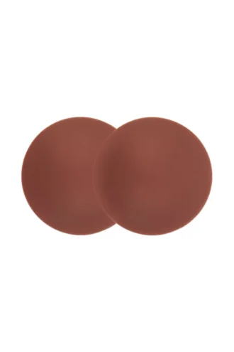 Acoperitoare reutilizabile din silicon pentru sfârcuri, de la Intimates, în culoarea Chestnut