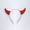 Bandă pentru cap Vixena Devil Horns în roșu aprins Bandă pentru cap Vixena Devil Horns în roșu aprins