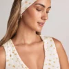 Bandă pentru păr Candy din modal cu textură nervurată și imprimeu floral Bandă pentru păr Candy din modal cu textură nervurată și imprimeu floral