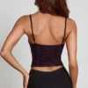 Bluză Armelia cu guler tip cowl și decupaje, decorată, în model de șarpe violet Bluză Armelia cu guler tip cowl și decupaje, decorată, în model de șarpe violet