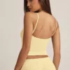 Bluză de pijama Isalie din modal, în galben pastel Bluză de pijama Isalie din modal, în galben pastel