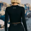 Bluză fără cusături Super Sculpt, negru Bluză fără cusături Super Sculpt, negru