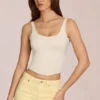 Bluză Norelle din modal cu legătură în spate, culoare ivoriu Bluză Norelle din modal cu legătură în spate, culoare ivoriu