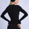 Bluză termică cu mâneci lungi, negru Bluză termică cu mâneci lungi, negru