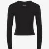 Bluză termică cu mâneci lungi, negru Bluză termică cu mâneci lungi, negru