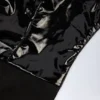 Body Siana din vinil lucios cu decolteu adânc, negru Body Siana din vinil lucios cu decolteu adânc, negru