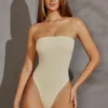 Body-ul bandeau Allegra în culoarea Ivory Body-ul bandeau Allegra în culoarea Ivory