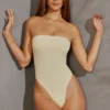 Body-ul bandeau Allegra în culoarea Ivory Body-ul bandeau Allegra în culoarea Ivory
