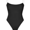Body-ul cu tanga și bretele invizibile din plasă moale, de la Intimates, în culoarea negru Body-ul cu tanga și bretele invizibile din plasă moale, de la Intimates, în culoarea negru