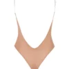Body-ul tanga cu bretele invizibile din plasă moale Intimates, culoare piersică caldă Body-ul tanga cu bretele invizibile din plasă moale Intimates, culoare piersică caldă