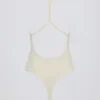 Body-uri decupate, culoare crem