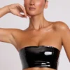 Braletă bandeau din vinil Jadis, negru Braletă bandeau din vinil Jadis, negru