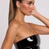 Braletă bandeau din vinil Jadis, negru Braletă bandeau din vinil Jadis, negru