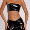 Braletă bandeau din vinil Jadis, negru Braletă bandeau din vinil Jadis, negru