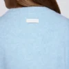 Cardigan scurt din tricot, albastru pudră Cardigan scurt din tricot, albastru pudră