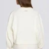 Cardigan scurt din tricot, de culoare ivoriu Cardigan scurt din tricot, de culoare ivoriu