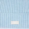 Căciulă din tricot cu nervuri, albastru pudră Căciulă din tricot cu nervuri, albastru pudră