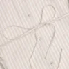 Cămașă oversized din poplin de bumbac Lerici cu dungi gri-bej Cămașă oversized din poplin de bumbac Lerici cu dungi gri-bej