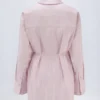 Cămașă oversized Lerici cu dungi roz Cămașă oversized Lerici cu dungi roz