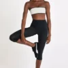 Colanți capri Soft Active în negru Colanți capri Soft Active în negru