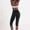 Colanți capri Soft Active în negru Colanți capri Soft Active în negru