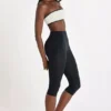 Colanți capri Soft Active în negru Colanți capri Soft Active în negru