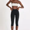Colanți capri Soft Active în negru Colanți capri Soft Active în negru