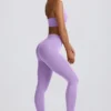 Colanți cu talie înaltă Define Luxe în culoarea liliac Colanți cu talie înaltă Define Luxe în culoarea liliac