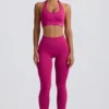 Colanți Define Luxe cu talie înaltă în culoarea Berry Colanți Define Luxe cu talie înaltă în culoarea Berry