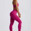 Colanți Define Luxe cu talie înaltă în culoarea Berry Colanți Define Luxe cu talie înaltă în culoarea Berry