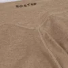 Colanți din jersey periat, cu talie medie și drapaj, în culoarea Mocha Marl Colanți din jersey periat, cu talie medie și drapaj, în culoarea Mocha Marl