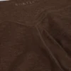 Colanți din jersey periat, cu talie medie și volane, în culoarea Pecan Marl Colanți din jersey periat, cu talie medie și volane, în culoarea Pecan Marl