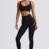 Colanți fără cusături Super Sculpt cu talie înaltă, negri Colanți fără cusături Super Sculpt cu talie înaltă, negri