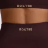 Colanți fără cusături Super Sculpt în culoarea ciocolată