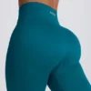 Colanți fără cusături Super Sculpt în culoarea Teal