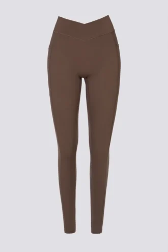 Colanți lungi Soft Active în culoarea Cocoa