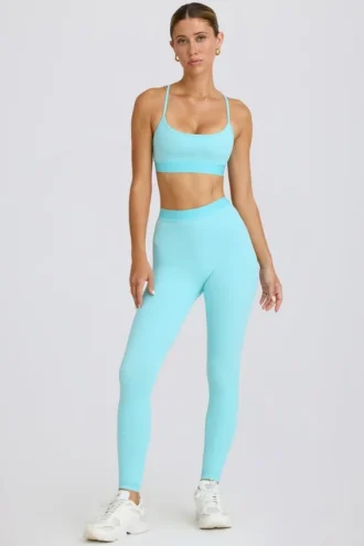 Colanți Soft Active în culoarea Aqua