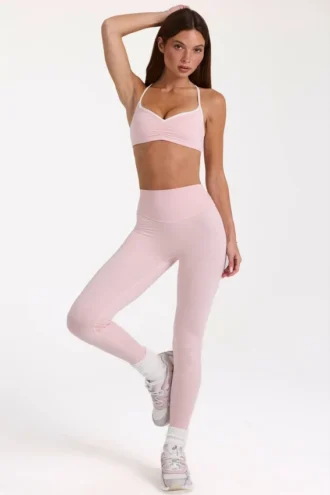 Colanți Soft Active în culoarea Blush Marl