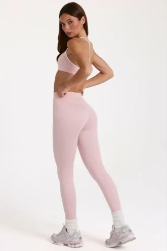 Colanți Soft Active în culoarea Blush Marl
