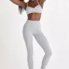 Colanți Soft Active în culoarea gri melanj