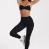 Colanți Soft Active în negru