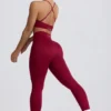 Colanți Super Sculpt fără cusături, în culoarea burgund Colanți Super Sculpt fără cusături, în culoarea burgund
