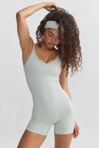 Costum integral fără cusături Super Sculpt, gri