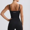 Costum integral fără cusături Super Sculpt în negru Costum integral fără cusături Super Sculpt în negru
