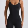 Costum integral fără cusături Super Sculpt în negru Costum integral fără cusături Super Sculpt în negru