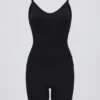 Costum integral fără cusături Super Sculpt în negru Costum integral fără cusături Super Sculpt în negru