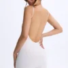 Costum integral Vera din modal, cu decolteu în formă de inimă și spate decupat, de culoare albă Costum integral Vera din modal, cu decolteu în formă de inimă și spate decupat, de culoare albă
