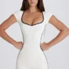 Costum întreg Soft Active cu spate decupat, culoare Ivory Costum întreg Soft Active cu spate decupat, culoare Ivory