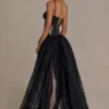 Fustă din tul premium Odette, negru Fustă din tul premium Odette, negru