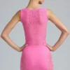 Fustă mini cu talie medie și decorațiuni Joni, în roz bubblegum Fustă mini cu talie medie și decorațiuni Joni, în roz bubblegum